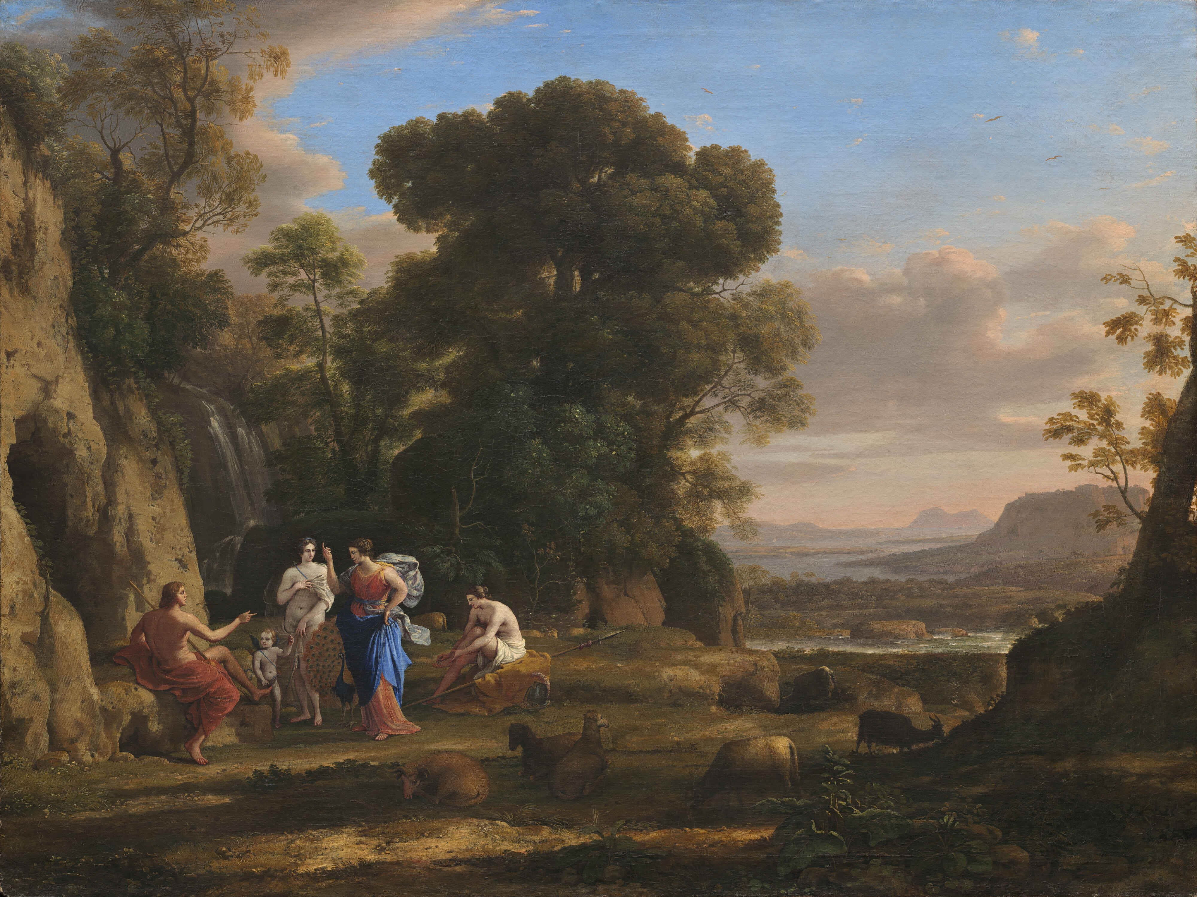 The Judgment of Paris by Claude Lorrain